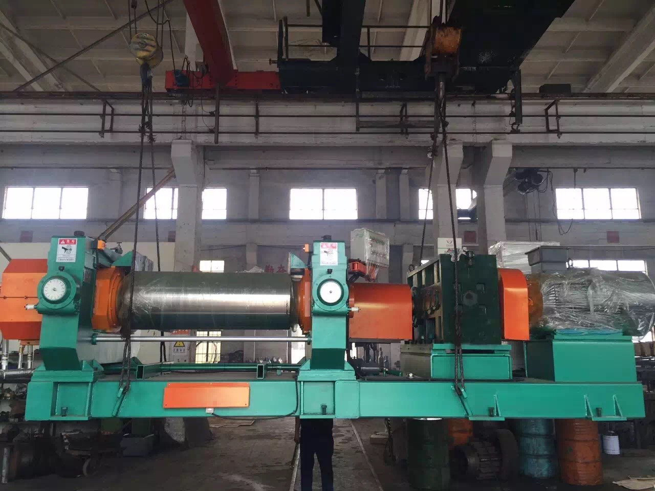 XK-560 Rubber Mixing Mill Machine Automatic Rubber Mixing Roller Mill