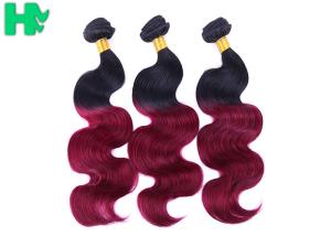 China Ombre Color Human Hair Natural Human Hair Weave Bundles 8A Body Wave wholesale