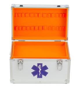 China ABS Medicine Box Aluminum Silver Medical Case With Handle wholesale
