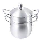 Cover Bead Glass Cover Bulging Aluminum Steamer Pot Sustainable