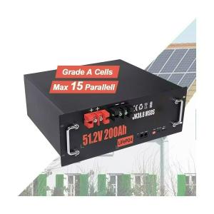 China Rack Mounted Type LiFePo4 Battery 51.2V 200Ah Rechargeable Battery Pack IP55 wholesale
