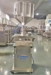 China ISO Semi Automatic Cream Lotion Filling Machine Rustproof Stainless Steel wholesale