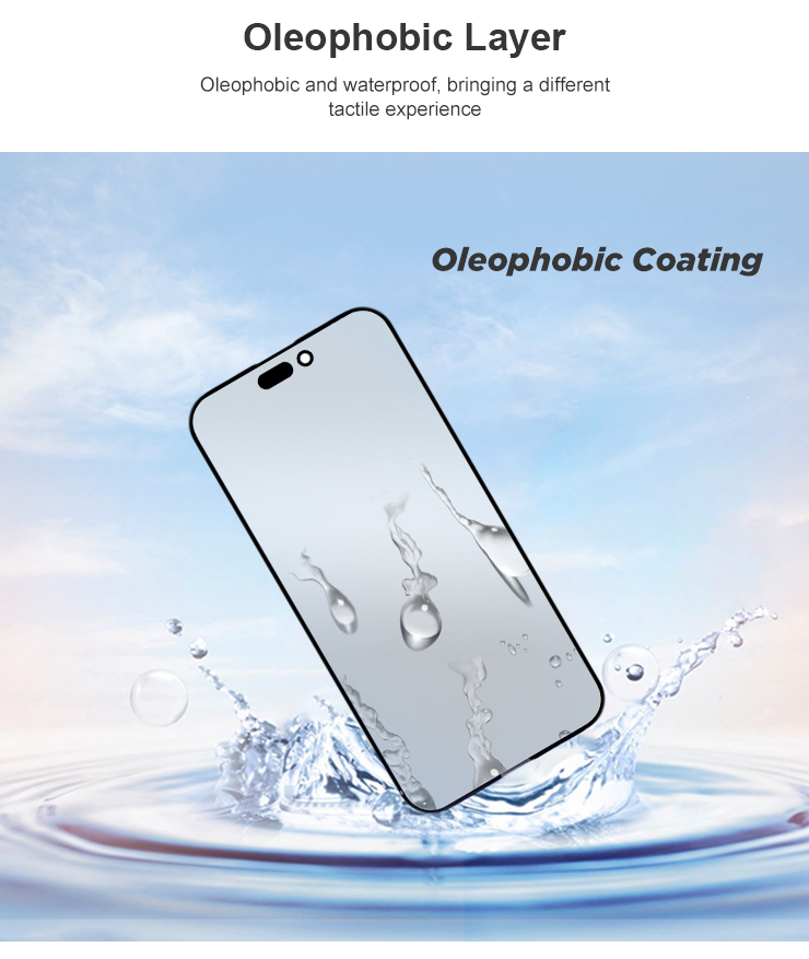 Custom Mobile Phone Front OCA Glass Frame For Iphone 14 Pro
