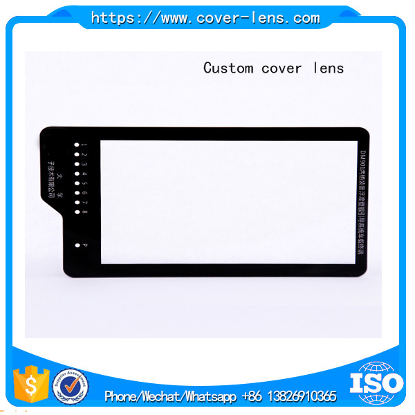 Customized 0.55mm thickness high quality gorilla glass sheet with AR AF coating