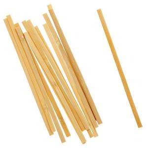 China 90mm Long Coffee Beverage Bamboo Stir Sticks Stirrers wholesale