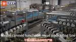 Meilin Luncheon Meat Canned Food Packaging Machine production Line