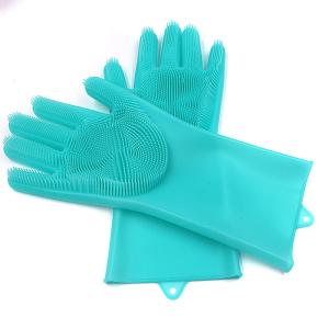 China Blue Silicone Gloves Heat Resistant Silicone Household Products Durable wholesale