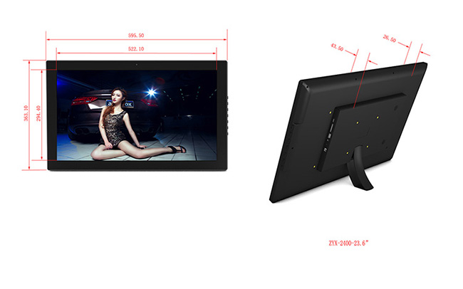 digital picture frame nearby