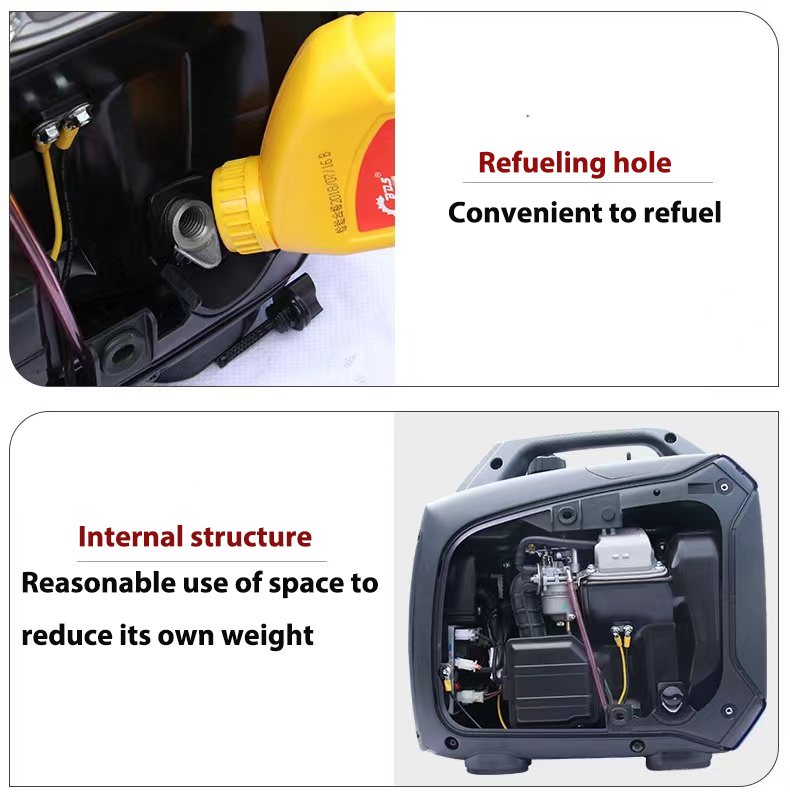 Inverter Gasoline Generator 1KW 2KW 2.5KW 3KW 4KW Digital Variable Frequency Silent Generator