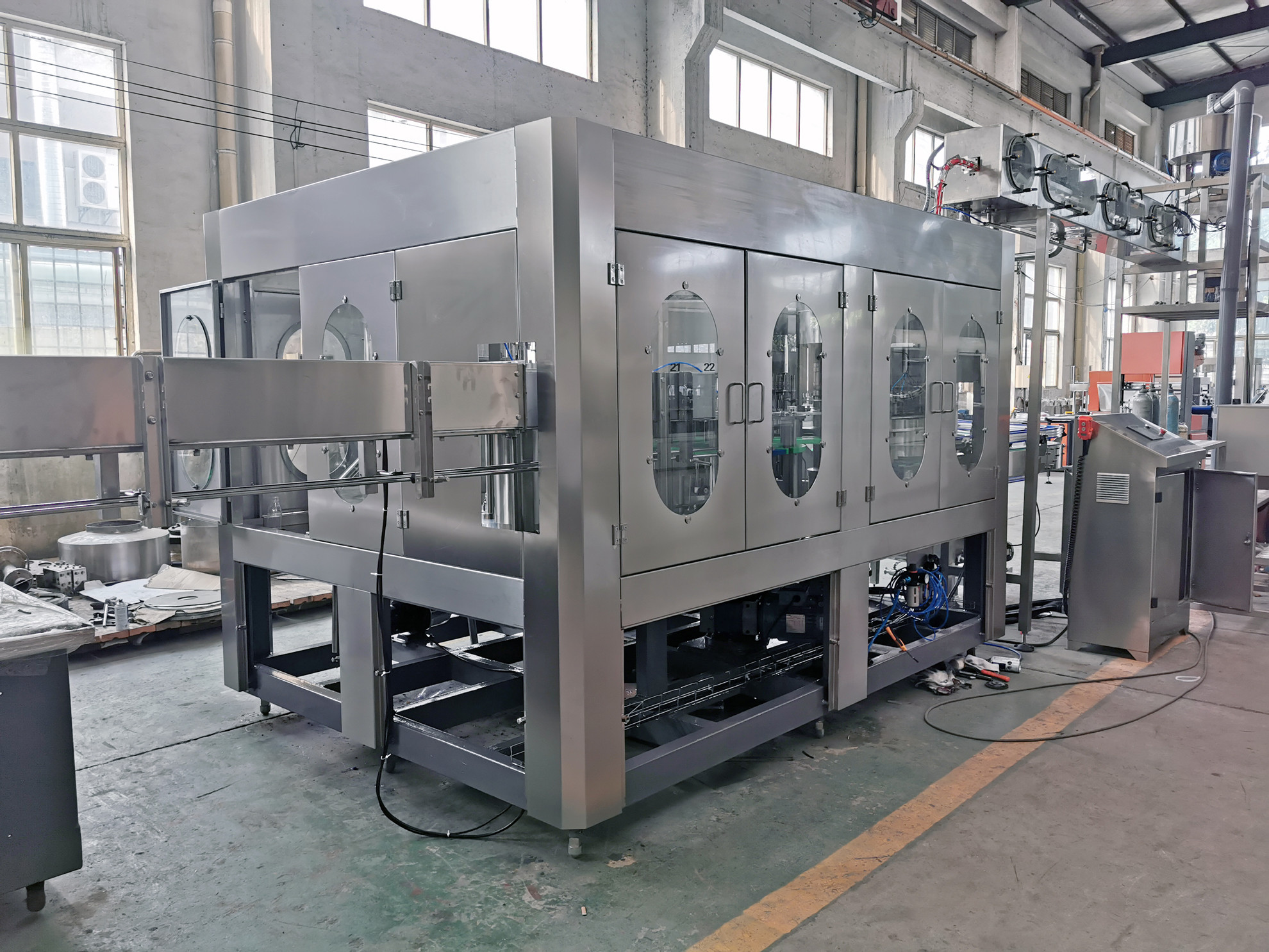 Auto SUS304 Cooking Oil Filling Machine For Sun Flower , Oliver , Pean Nut Oil