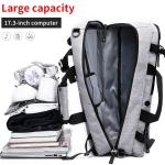 Brand new design custom logo multifunctional men business travel bag anti theft