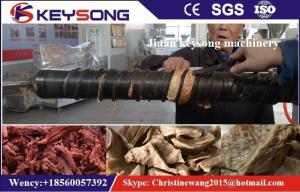 China Frozen Full Fat Soya Meat Making Machine / Beef Meat Processing Equipment wholesale