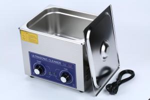China CE/FCC Fiber Fixtures Ultrasonic Cleaning Machine , 9L Ultrasonic Washing Equipment wholesale