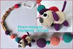 personalized pacifier clip,natural wooden beads dummy clip,pacifier holder