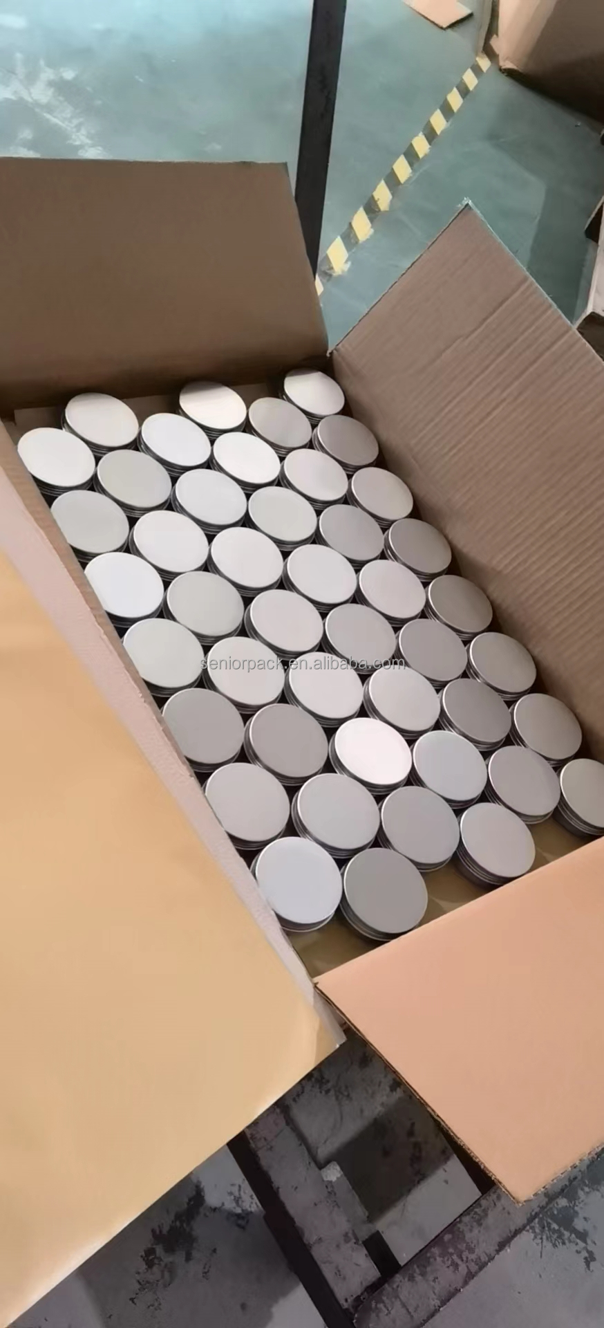 Makeup Tools Empty Storage Container 5 10 15 20 100 150 g Matte Silver Metal Aluminum Jar for Candle Shoe Polish Saffron