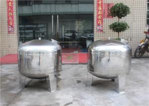 China SUS304 Stainless Steel Sterile Ro System Storage Tank For Ro Water Plant Machine wholesale
