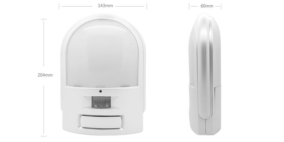 4-IN-1 Bluetooth Smart Family Electric Home Alarm LED Light with Motion Sensor CX601