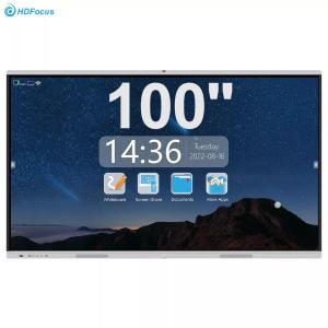 China Smart Panel 4K Interactive Whiteboard For Teaching 100 Inch wholesale