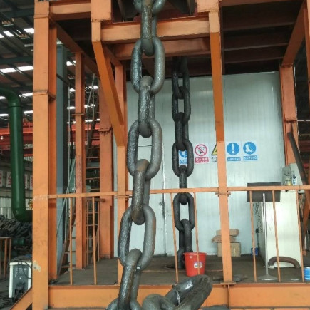 90mm High - Strength Alloy Steel Spray Paint Stud Link Anchor Chain Boat Anchor Chain