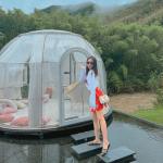 KTV Outdoor Bubble Tent PC Clear Transparent Farmhouse Dome Tents