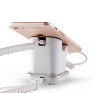 China COMER smart phone shops security anti theft charging desk stand plastic magnetic alarm holder wholesale
