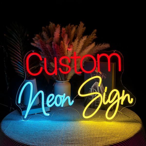 Custom LED Neon Light Happy Birthday Led Light Sign Letters For Party Home