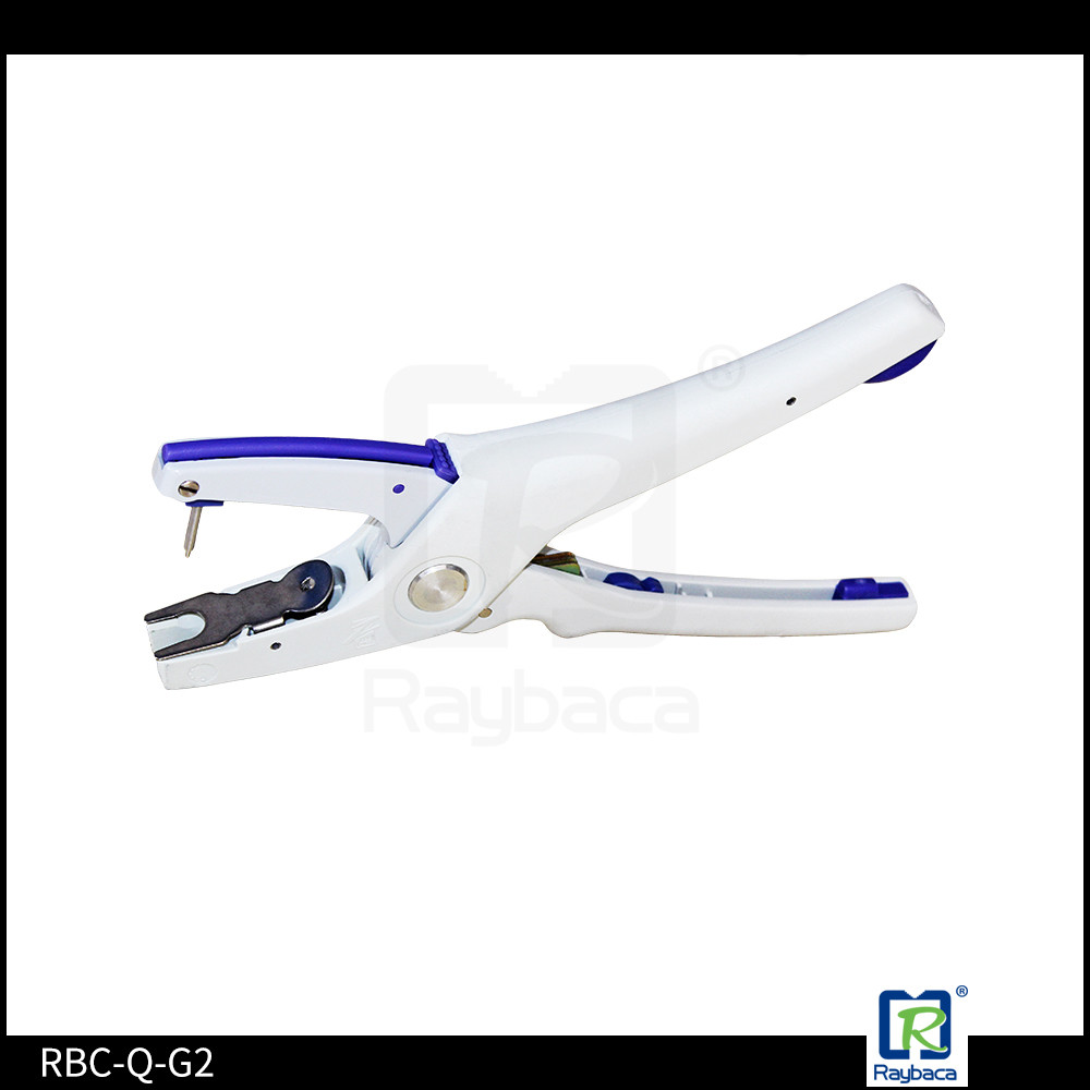 Raybaca Sheep / Goat Ear Tag Applicator 270 * 93 * 34mm ISO9001 Certificaiton easy handle
