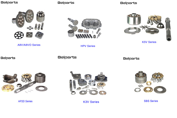Belparts Excavator Spare Parts EX450-5 K3V180 4368974 KDRDE5K-10 40C50-T Regulator Solenoid Valve
