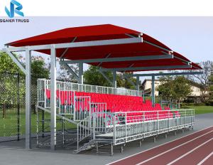 China Football Sports Steel Grandstand Aluminum Stadium Layer Bleachers Seating wholesale