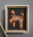 Inspired Aesthetic Handmade Wooden Dolls Wood Dog Sculpture Spotless