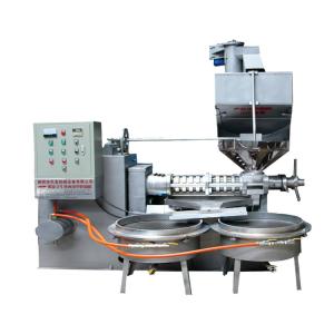 China Cold Extracting Cotton Seed Oil Industrial Oil Press Machine 100 - 160kg/H Capacity wholesale