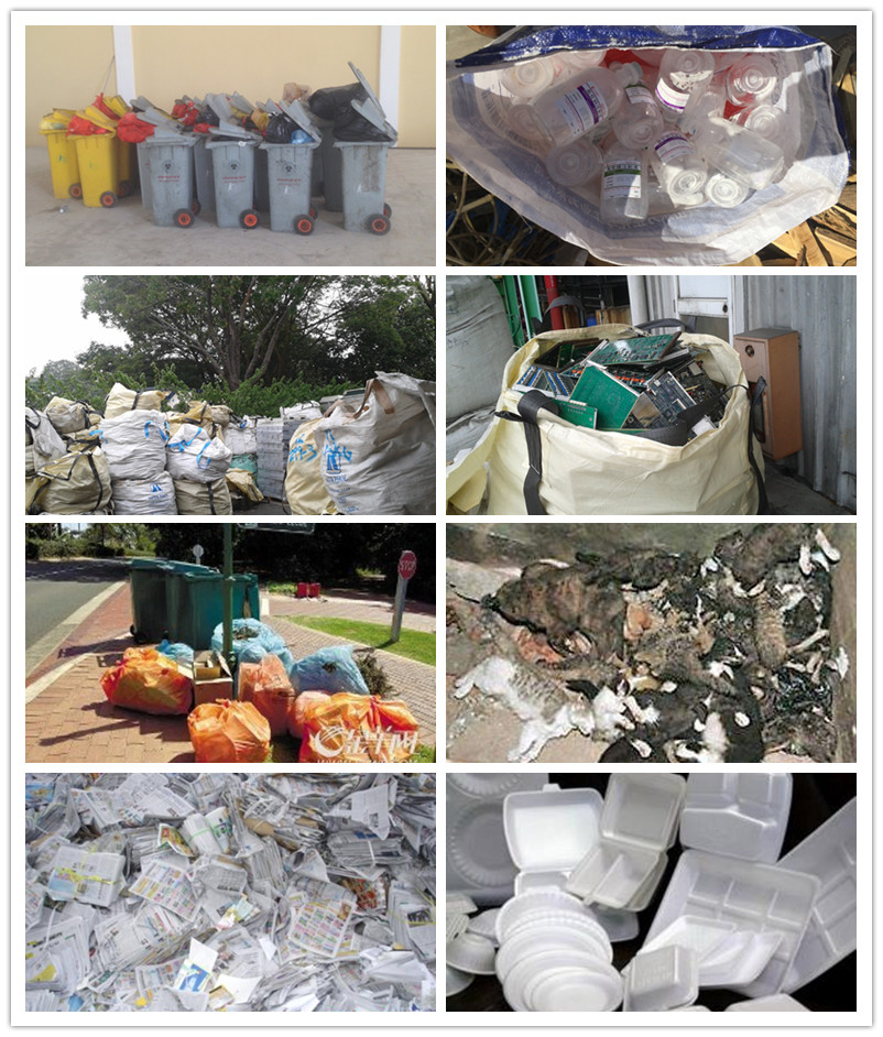 380v/220v Domestic Solid Waste Treatment Incinerator Featuring CHIMNEY Core Components