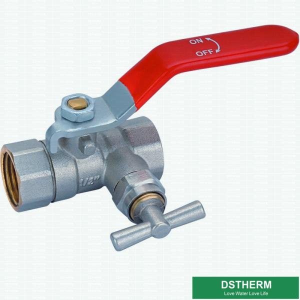 Water Supplying Special Ball Valve With Tap Handle Female Threaded Forged High