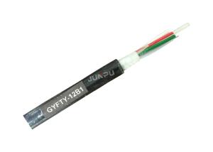 China Non Metallic Outdoor Fiber Optic Cable GYFTY 4 Core Multimode Fiber Cable wholesale