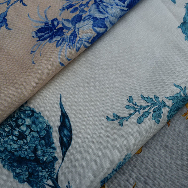 Dress Floral Breathable Viscose Rayon Fabric Crepe Print
