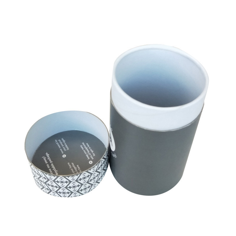 Round Custom Printed Paper Tubes Tea Food Grade Tube Packaging