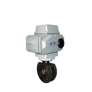 China WCB Flange Connection High Temperature Short Type Electric Ball Valve wholesale