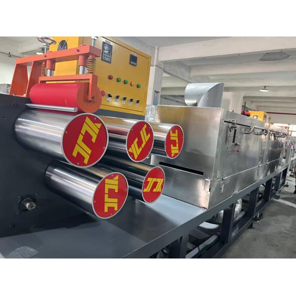 GUOMAO Motor Driven PP Strap production line Six straps Output For 450-500KG/H