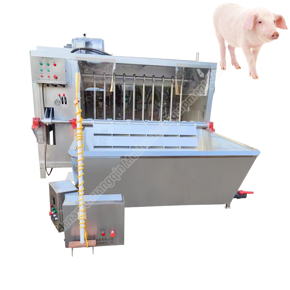 Large Pig Slaughterhouse Equipment Pig Dehair Machine Pig Hair Removal Dehairing Machine For Pig Hair Removal Machine