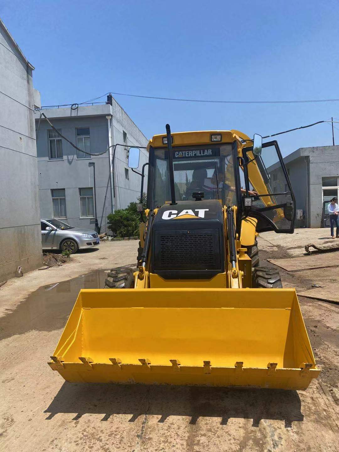 used retro excavator 420F caterpillar420 420F CAT420 machinery backhoe excavator loader