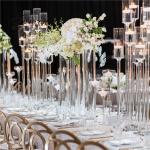 9 Candle 5 Candle 3 Candle Crystal Candle Holder For Floating Candle 130CMx35cm