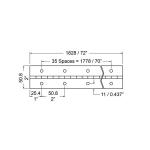 Piano Hinge,Long hinge, zinc plating.