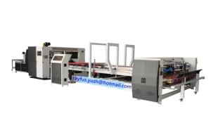 China Combined In One Carton Folder Gluer Machine / Carton Pasting Machine wholesale