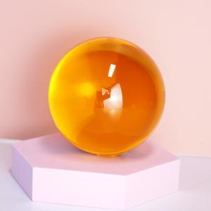 China Decorative clear glass bubble ball purple color lear crystal arcylic ball toy balls wholesale