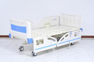 China Backrest Adjustment Hospital Nursing Bed Height Adjustment ABS Lifting Guardrail wholesale