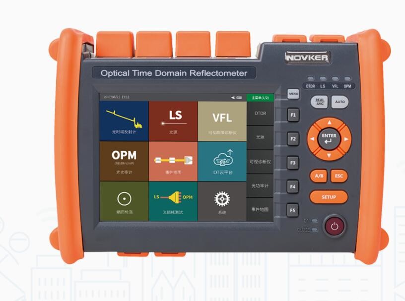 OEM ODM Optical Time Domain Reflectometer Touch Screen 7 Inch Capacitance