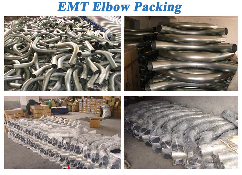 EMT Curva 90 Degree Conduit Elbow 50mm IEC 61386-21 Standard