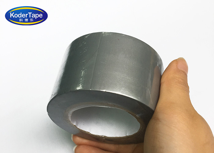 Silver Color PVC Pipe Wrapping Colored Cloth Tape For Air Condition
