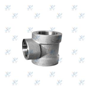 China Stainless steel forged high-pressure Tee pipe fittings, Socket Tee elbow wholesale