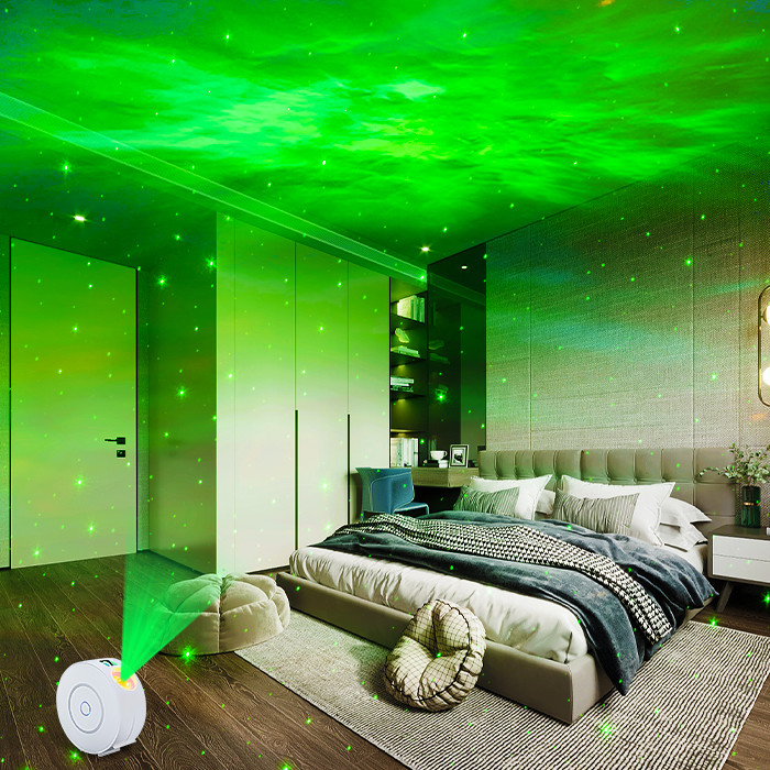 Christmas ABS Smart Star Projector WiFi 2.4G Multifunctional For Girls Boys